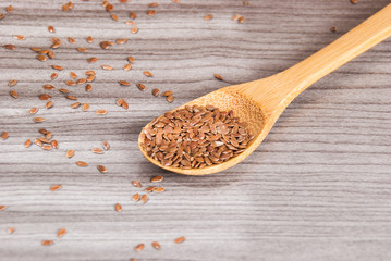 Organic flax seeds - Linum usitatissimum