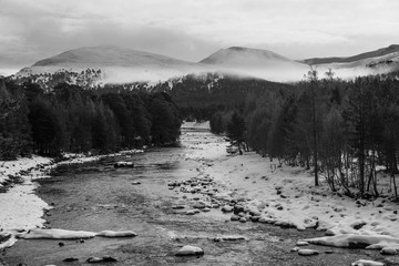 The Cairngorms from Braemar