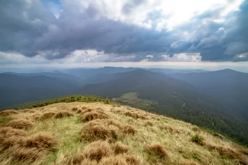 Fotobehang The beautiful mountain landscape © realstock1