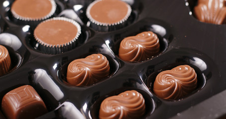 Mixed chocolate box