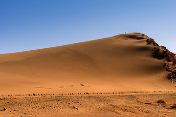 atacama desert, valle de marte, sand and sun landscape that look like mars