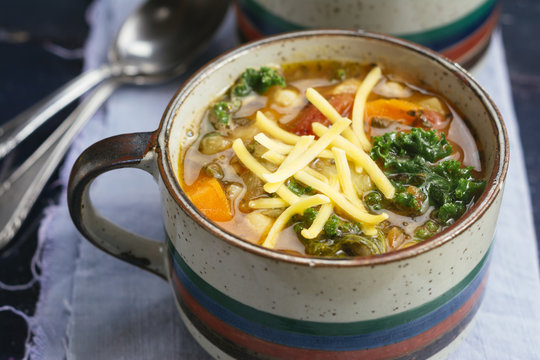 Hearty Kale and White Bean Soup
