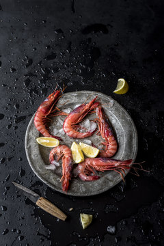 Fresh Red Shrimps