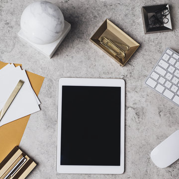 Tablet on Office Table