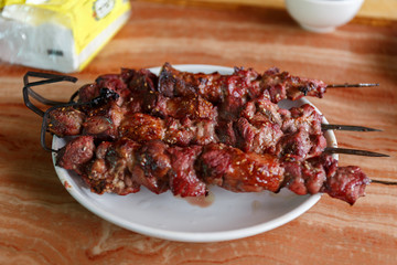 Lamb skewers (Kashgar, Xinjiang)