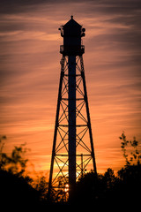 Sonnenuntergang am Leuchtturm