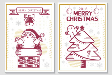 merry christmas and 2018