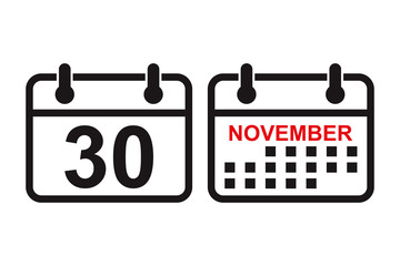 Calender vector icon. Calender symbol icon. calendar icon