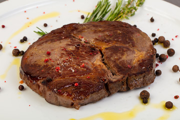 Rib eye steak