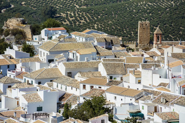 Obraz premium Zuheros is a white village in Cordoba province, Spain