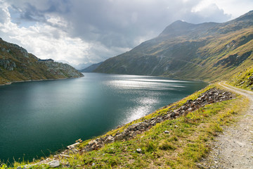 Lago della Sella, Airolo, Tessin, Schweiz