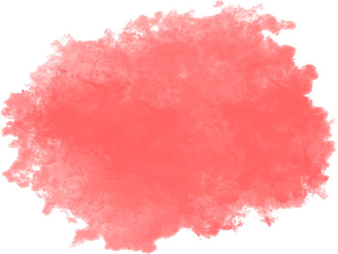 Red Watercolor Background