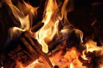 Fototapeta premium Flammen
