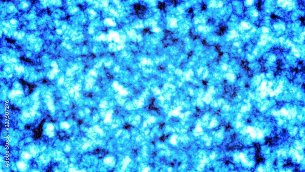 Poster organic streams of the grey, blue substance moving, seamless loop. abstract animated background simu