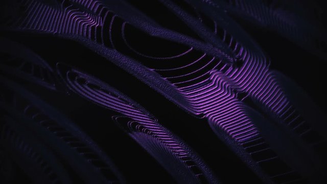 Abstract Background Rippling Contour Version G9