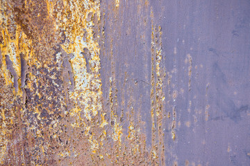 Old rusted iron background