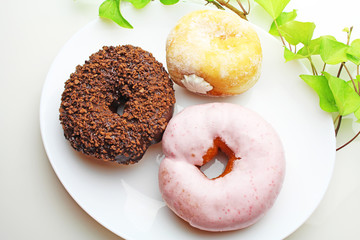 ３種類のドーナツ