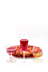 Drunk cake is a dessert from Elba island