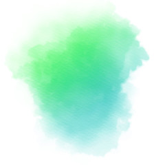 Fototapeta na wymiar green watercolor splash