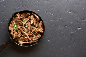 Slow cooked beef for sandwiches
