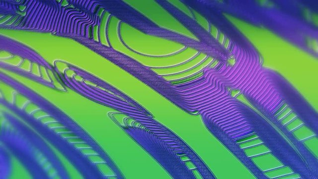 Abstract Background Rippling Contour Version G12