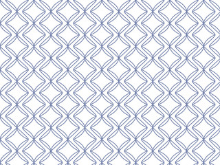 Repeating flower vector pattern