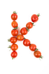 fresh tomato alphabets