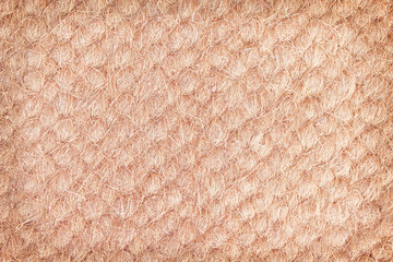 Top view coconuts fiber doormat texture ,light brown nutural patterns background