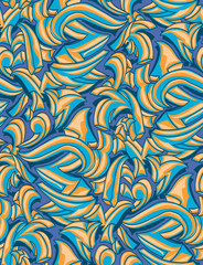 Graffiti arrows abstract seamless background