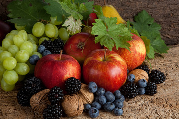 Autumn fruits for thanksgiving