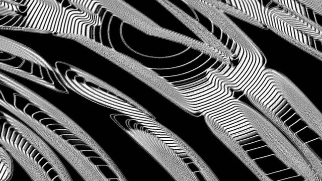 Abstract Background Rippling Contour Version G8