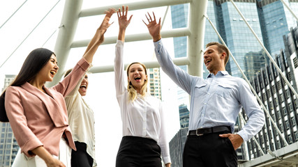 Obraz premium business people teamwork 