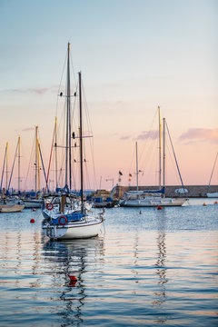Boats in a Marina