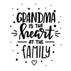 Hand drawn typography poster. Conceptual handwritten phrase Home and Family T shirt hand lettered calligraphic design. Inspirational vector