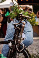 Un vélo jardin