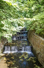 Poster de jardin Paysages little waterfall in the park  © ketrin08