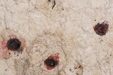 Empty sheet of recycle paper. Handmade paper background. Old paper. Recycling texture.