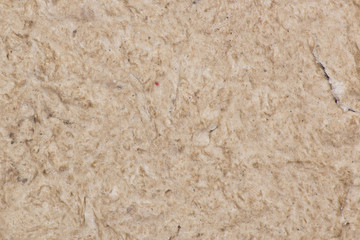 Empty sheet of recycle paper. Handmade paper background. Old paper. Recycling texture.