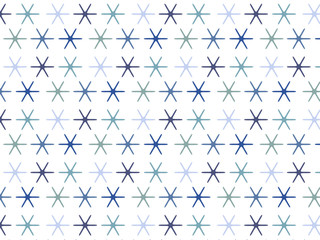 Repeating star shape vector pattern