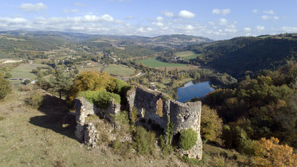Fototapeta premium Chateau de Montferrand