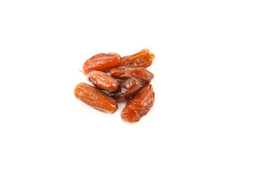 dry dates isolated
