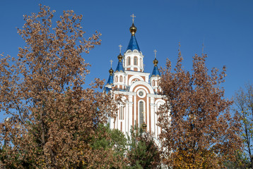 City-Khabarovsk Cathedral of the assumption of the Mother of God
