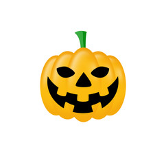 Isolated image of a pumpkin. Halloween