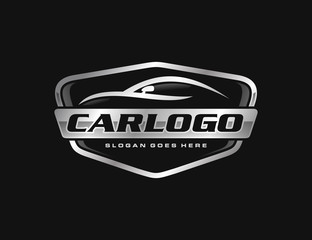 Automotive car logo template