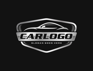Automotive car logo template