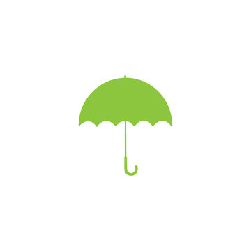 Umbrella flat vector icon