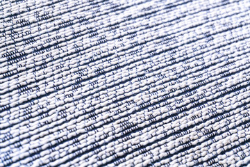 Background white and blue textile striped knitting 