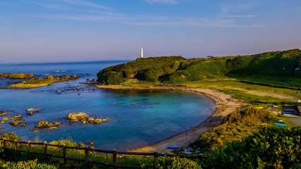 Fototapeta premium Cape Tsumekizaki lighthouse