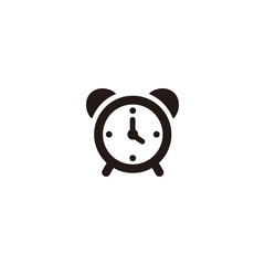 Alarm clock icon vector