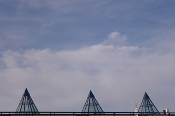 Glass Window Pyramids